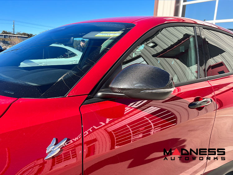 Dodge Hornet Mirror Covers - Carbon Fiber - Caps - Feroce Carbon